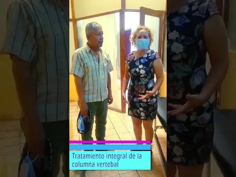 Fotograma real del testimonio sobre un tratamiento integral de columna publicado por ROSARIO BRITO MIRANDA.
